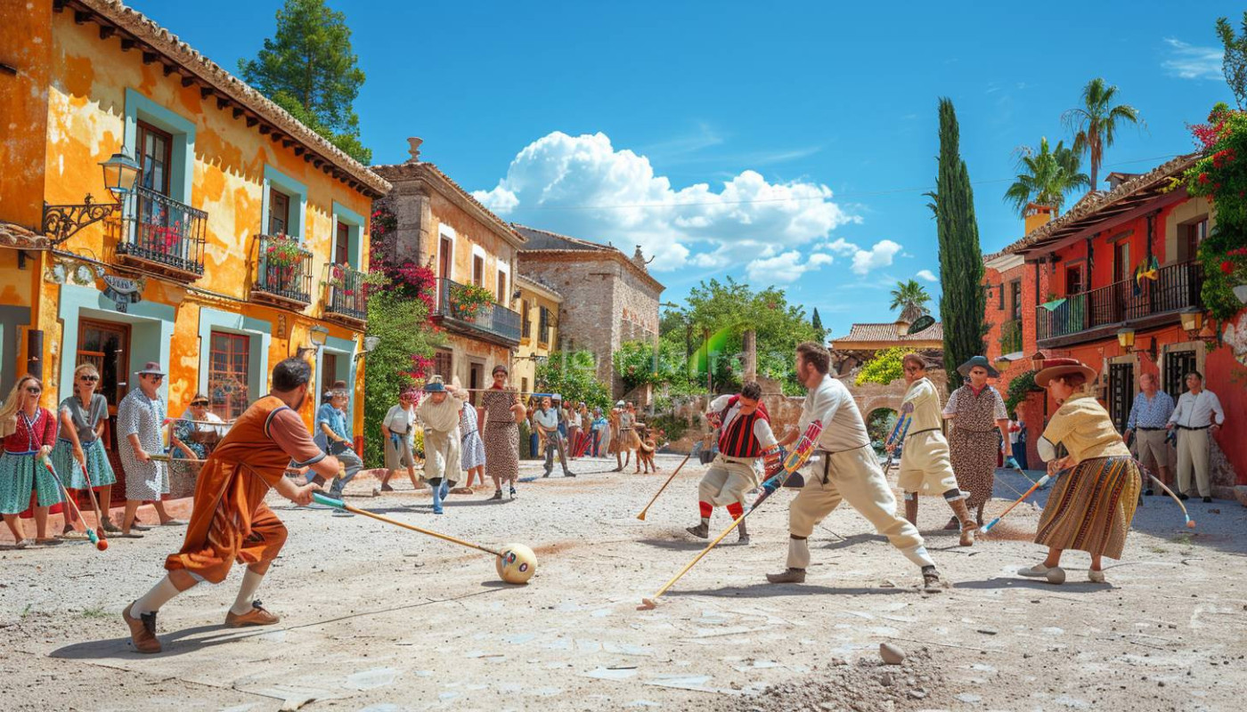 El regreso del calva, un antiguo juego de pelota español